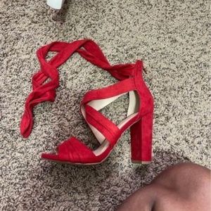 Tie up heels